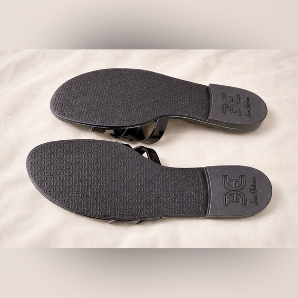 SAM EDELMAN Bay Jelly Slide Sandals Cafe Noir NWOT Size 8 - Picture 7 of 7